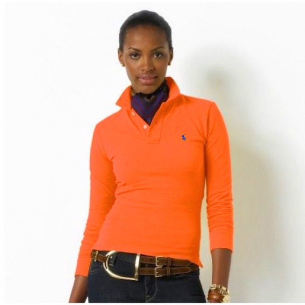 Ralph Laure Orange Polo